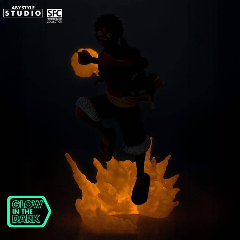 One Piece - Statue Ruffy Glow in the Dark - 16 cm