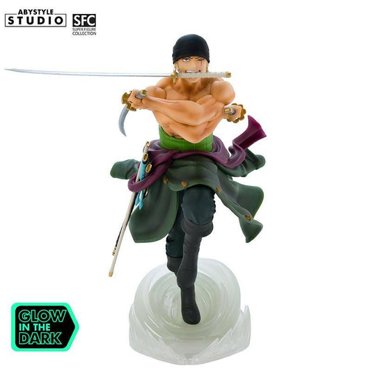 One Piece - Statue Zorro Glow in the Dark - 18 cm