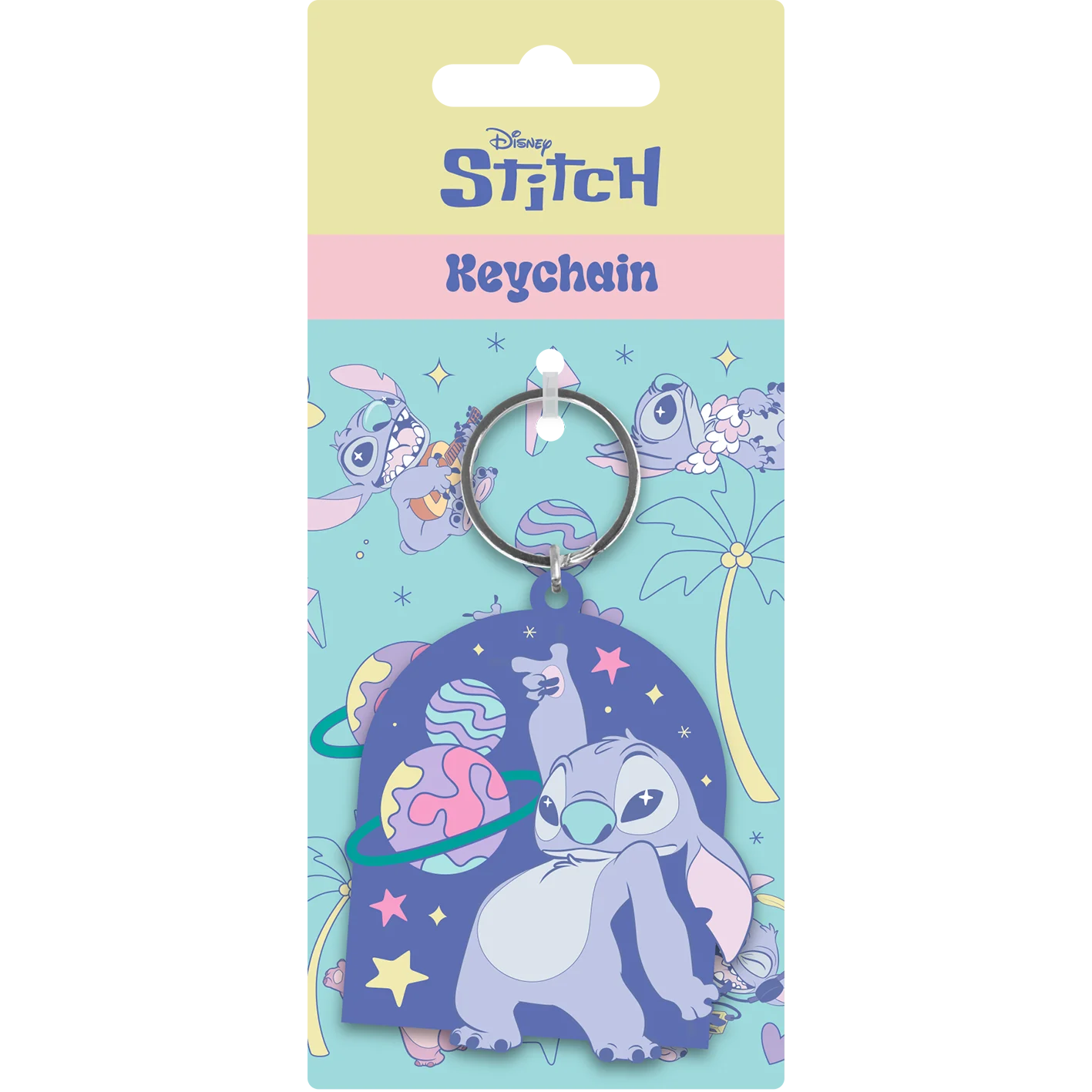 Disney - PVC Schlüsselanhänger Stitch Weltraum