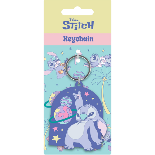 Disney - PVC Schlüsselanhänger Stitch Weltraum