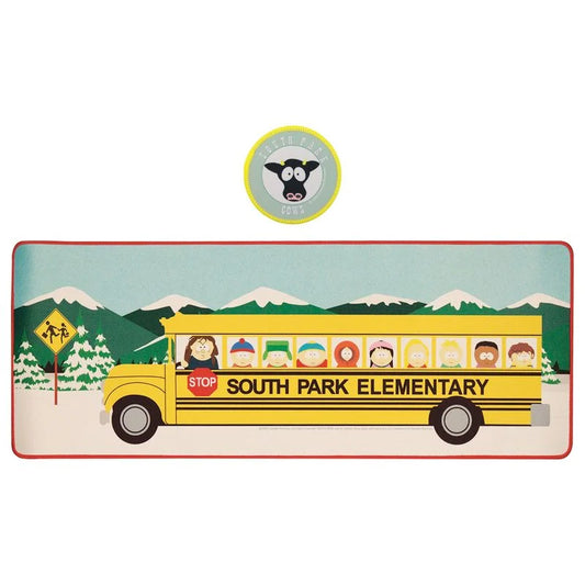 South Park - Mousepad + Untersetzer Schulbus - 80 x 30 cm