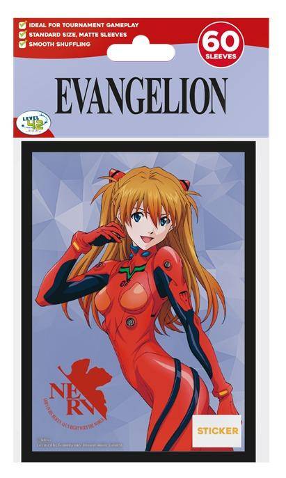Neon Genesis Evangelion - Kartenhüllen Standard  Größe Asuka - 60 Stk