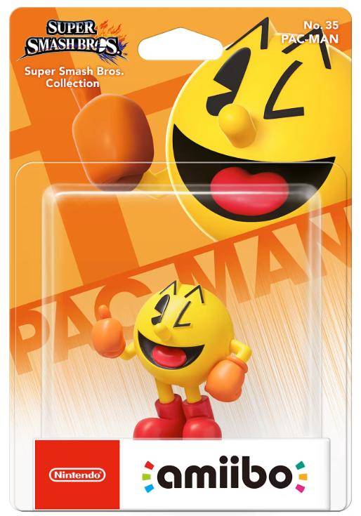 Amiibo - Super Smash Bros. Collection Pac-Man - Mit OVP (Sealed)