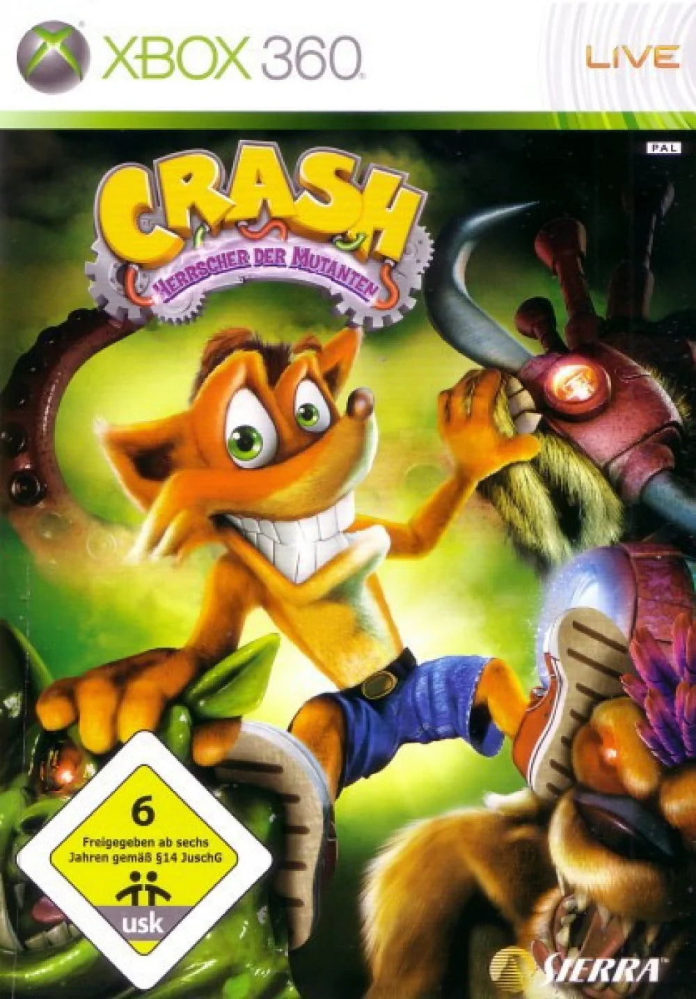 XBOX 360 - Crash Herrscher Der Mutanten (Gebraucht)