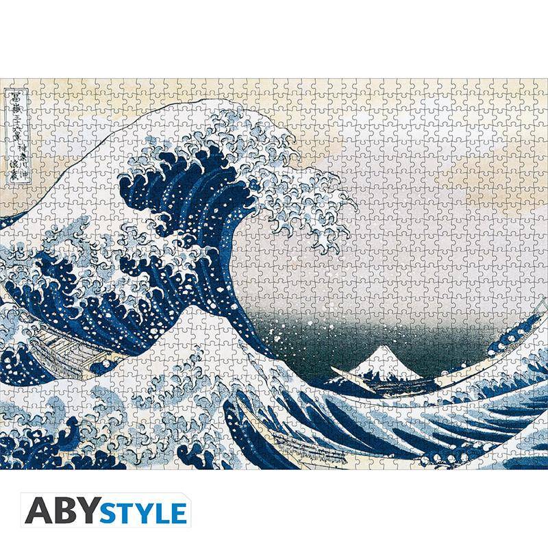 Hokusai - Puzzle The Great Wave off Kanagawa - 1000 Teile