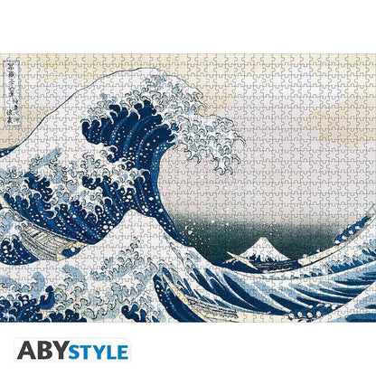 Hokusai - Puzzle The Great Wave off Kanagawa - 1000 Teile