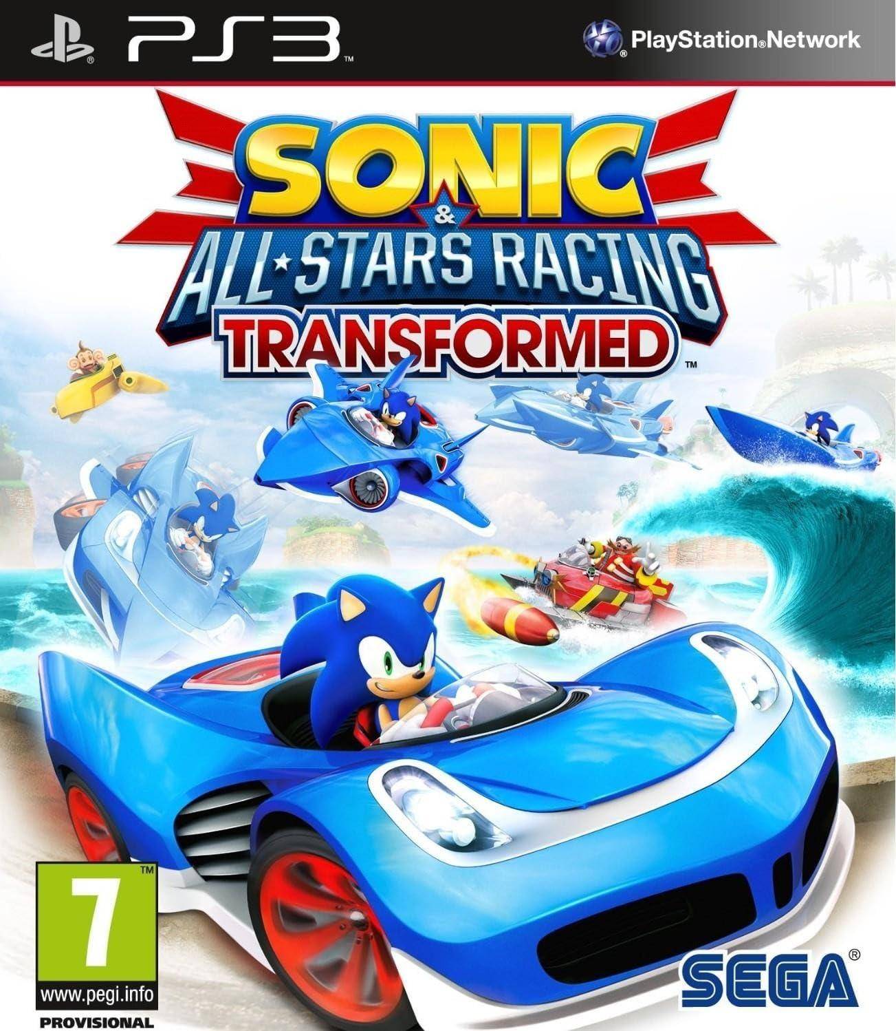 PS3 - Sonic & All Stars Racing Transformed (Gebraucht)