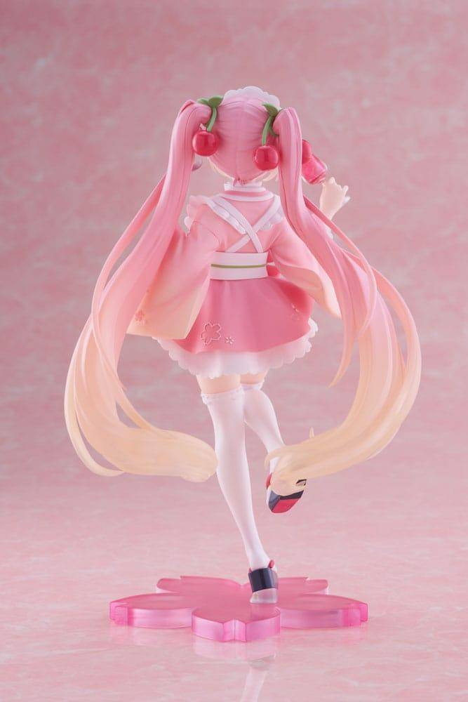 Hatsune Miku - Statue Sakura Miku Japanese Cafe - 18 cm