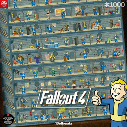 Fallout - Puzzle Fallout 4 Perks - 1000 Teile