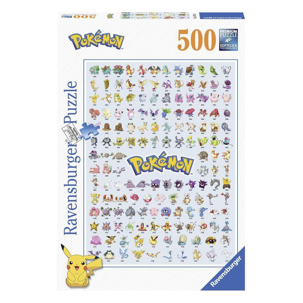 Pokemon - Puzzle Pokedex 1. Generation - 500 Teile
