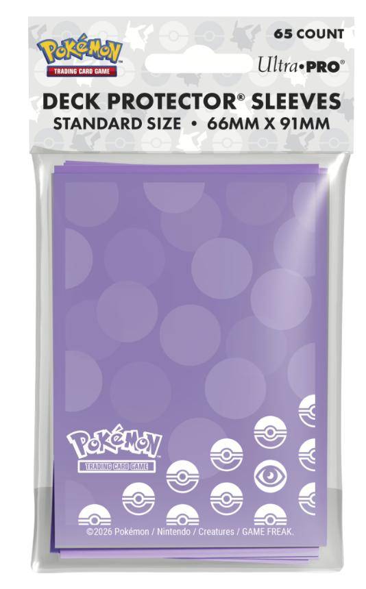 Pokemon - Kartenhüllen Standard Größe Psycho - 65 Stk