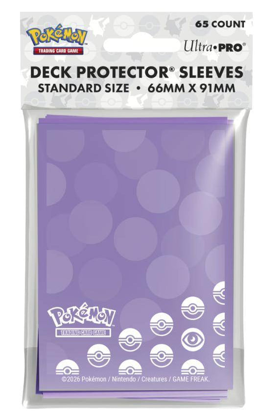 Pokemon - Kartenhüllen Standard Größe Psycho - 65 Stk