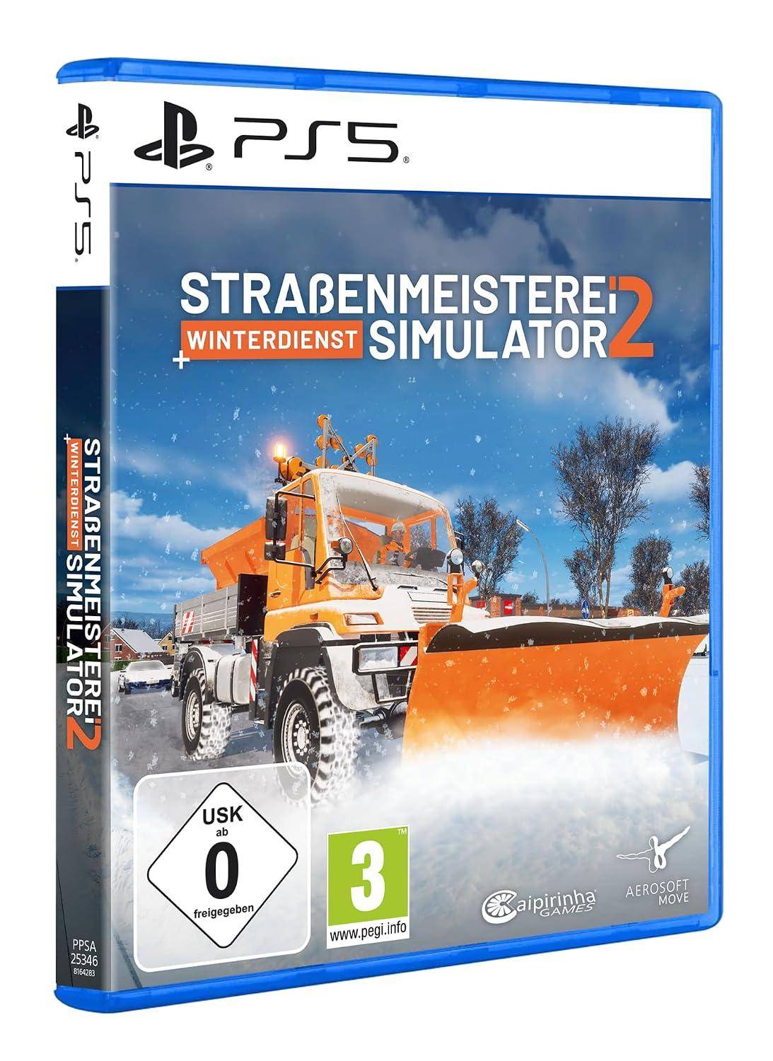 PS5 - Straßenmeisterei Simulator 2 Winterdienst (Gebraucht)