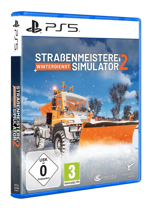 PS5 - Straßenmeisterei Simulator 2 Winterdienst (Gebraucht)