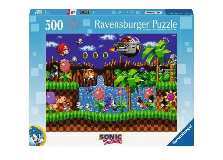 Sonic - The Hedgehog - Puzzle Level - 500 Teile