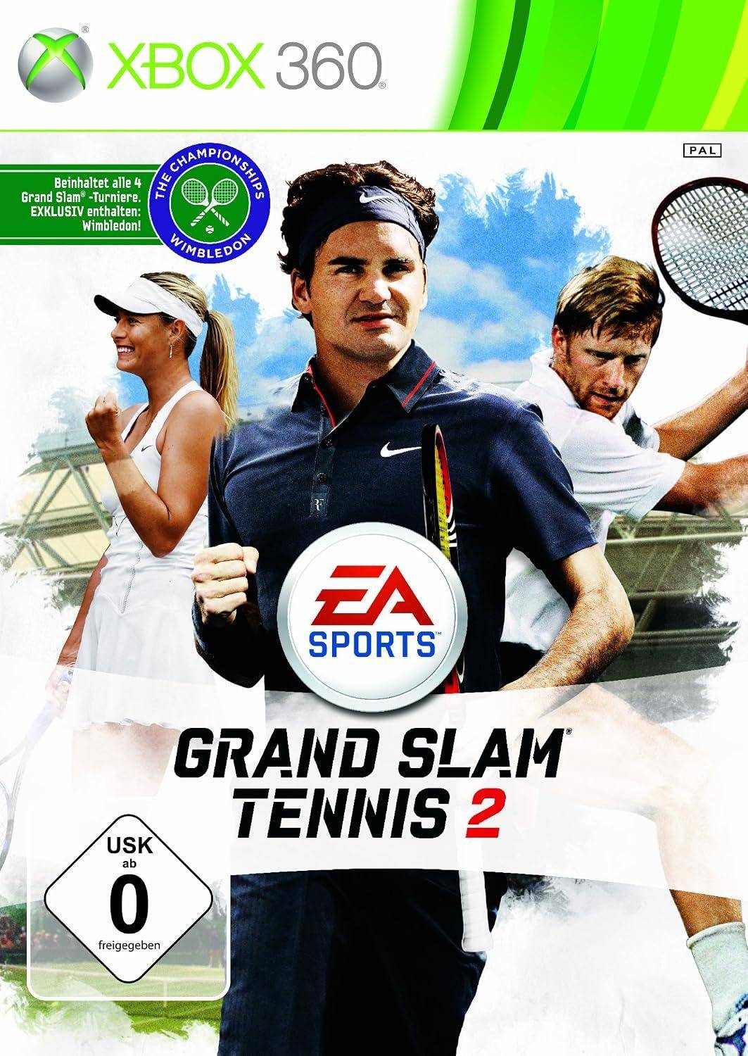 XBOX 360 - Grand Slam Tennis 2 (Gebraucht)