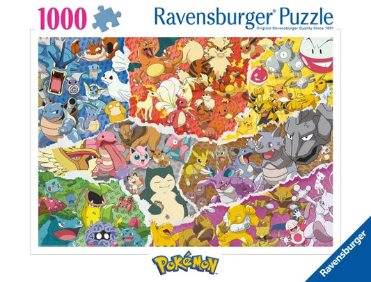 Pokémon - Puzzle Pokémon Typen - 1000 Teile