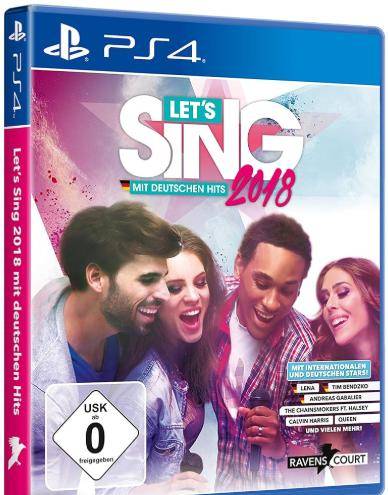 PS4 - Lets Sing 2018 Mit Deutschen Hits (Gebraucht)