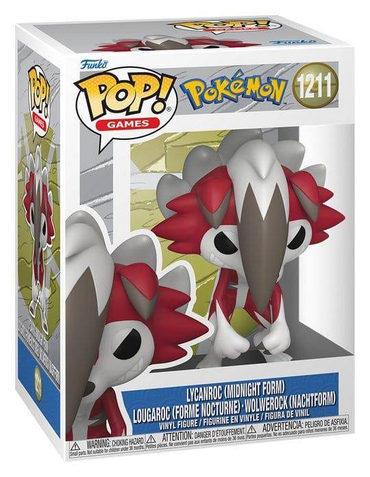 Pokemon - POP! Wolwerock (Nacht-Form) - 1211