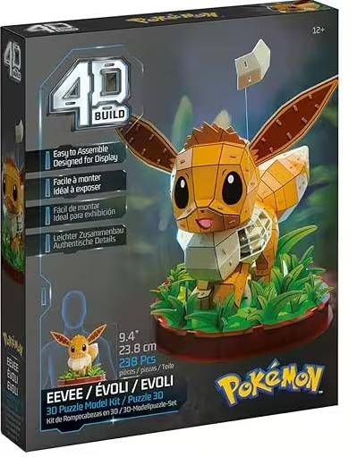 Pokemon - 3D Puzzle Evoli - 23 cm
