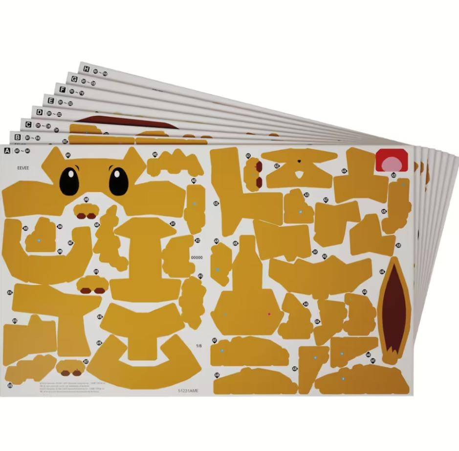Pokemon - 3D Puzzle Evoli - 23 cm