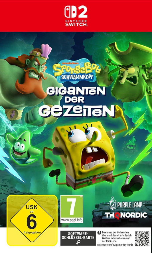 Switch 2 - SpongeBob Schwammkopf Giganten Der Gezeiten (Gebraucht)