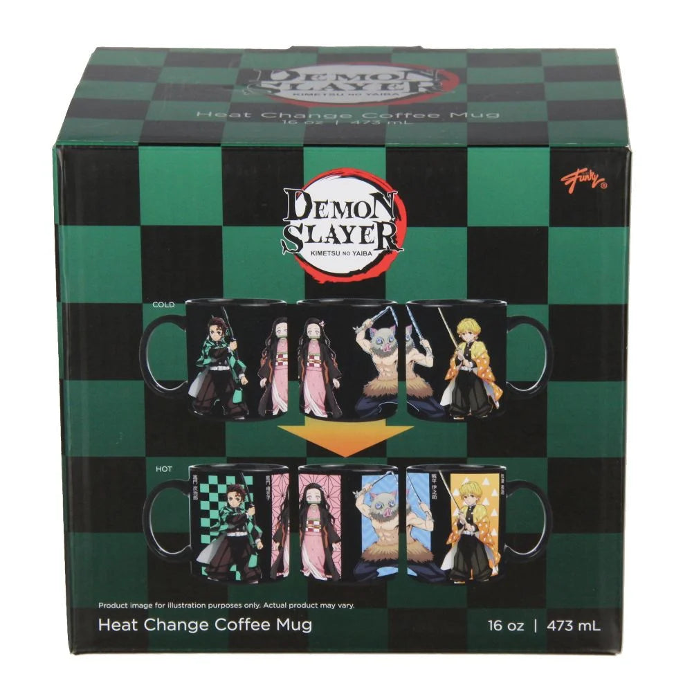 Demon Slayer - Tasse mit Thermoeffekt Gruppe - 473 ml