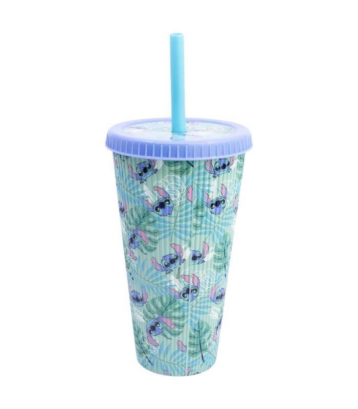 Disney - Becher mit Strohhalm Stitch - 790 ml