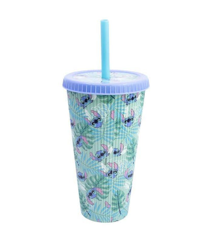 Disney - Becher mit Strohhalm Stitch - 790 ml