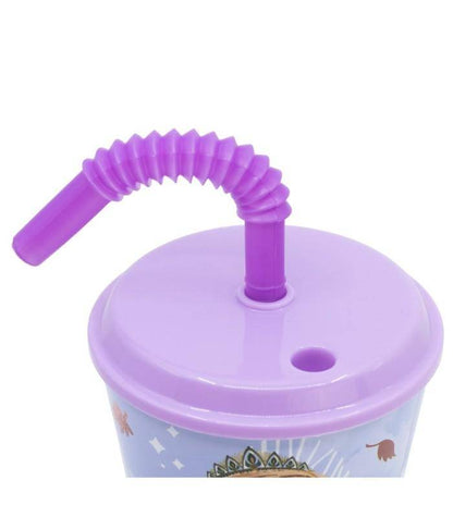 Disney - Becher mit Strohhalm Charaktere - 430 ml