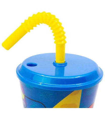 Disney - Becher mit Strohhalm Toy Story Charaktere - 430 ml