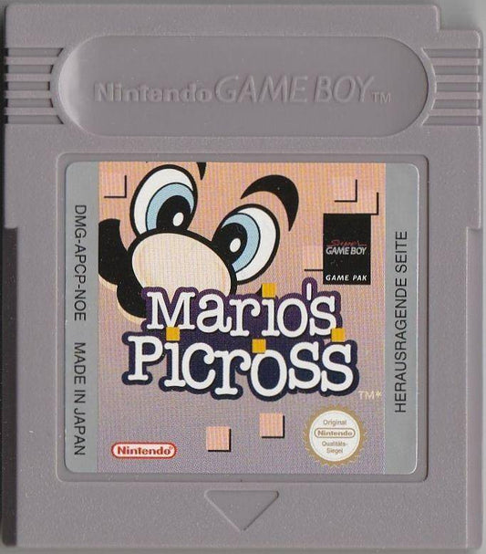 GB - Marios Picross - Nur Modul (Gebraucht)