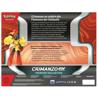 Pokémon - Premium Kollektion Crimanzo EX - DE