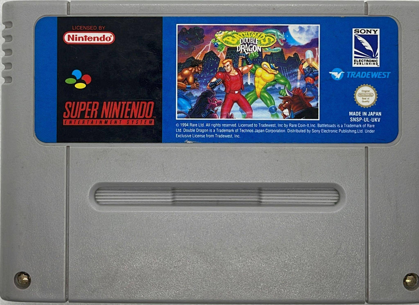 SNES - Battletoads Double Dragon - Nur Modul (Gebraucht)