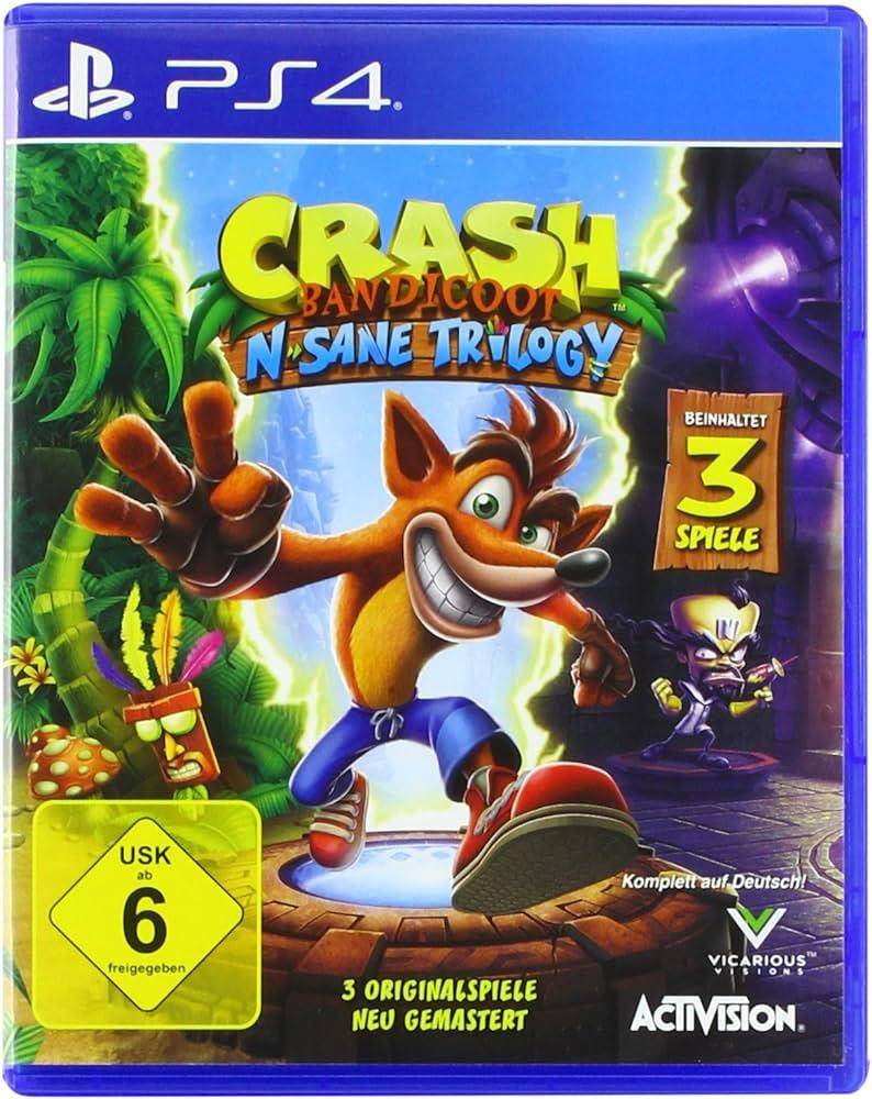 PS4 - Crash Bandicoot N-Sane Trilogy (Gebraucht)
