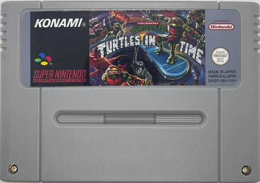 SNES - Teenage Mutant Ninja Turtles 4 Turtles In Time - Nur Modul (Gebraucht)