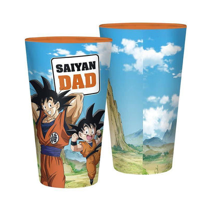 Dragon Ball - Glas Saiyajin Dad - 400 ml