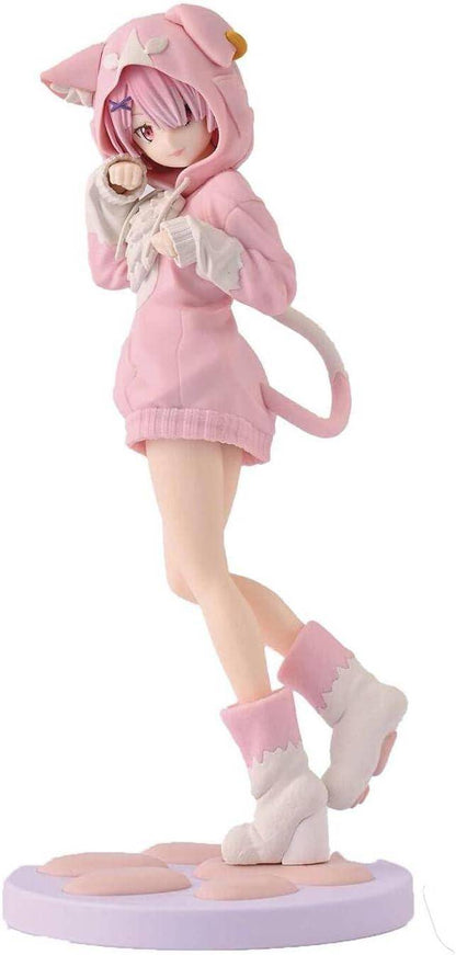 Re:Zero - Statue Ram (Mofumofu) - 21 cm