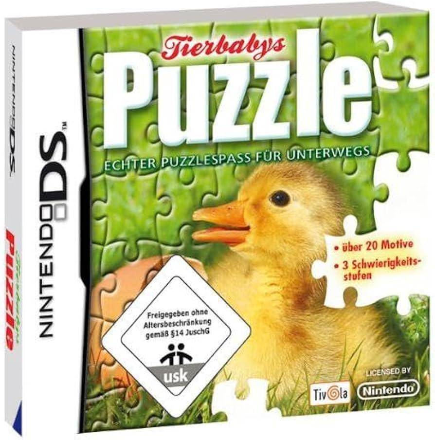 DS - Tierbabys Puzzle (Gebraucht)
