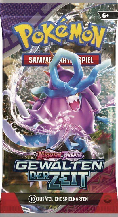 Pokémon - Booster Karmesin & Purpur: Gewalten der Zeit - DE