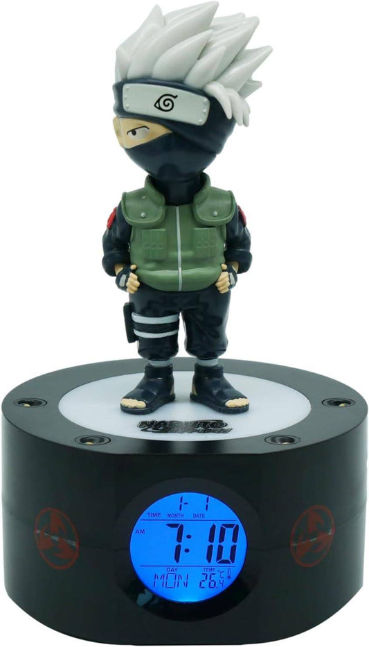 Naruto - Wecker mit Leuchtfunktion Kakashi - 18 cm