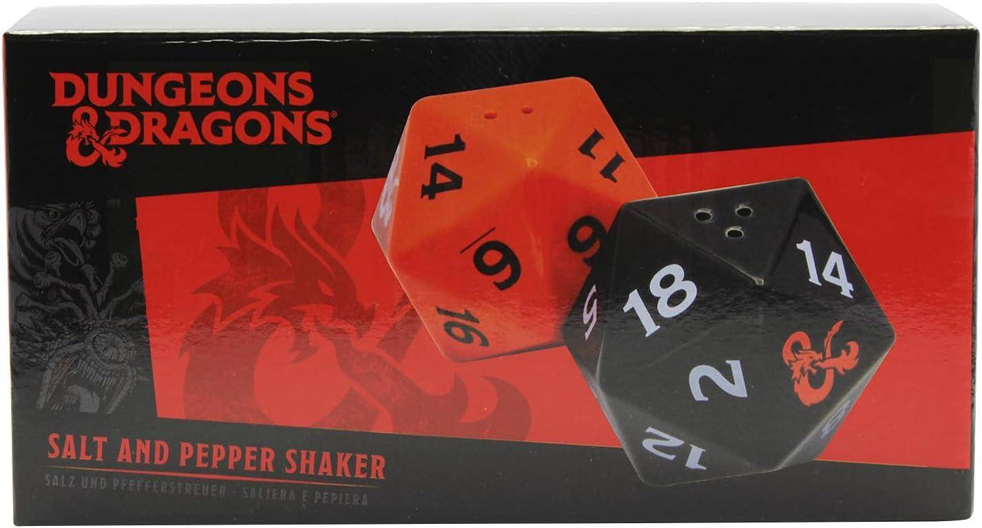 Dungeons & Dragons - Salz- & Pfefferstreuer Würfel