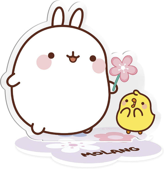 Molang - Acryl Aufsteller Blumen