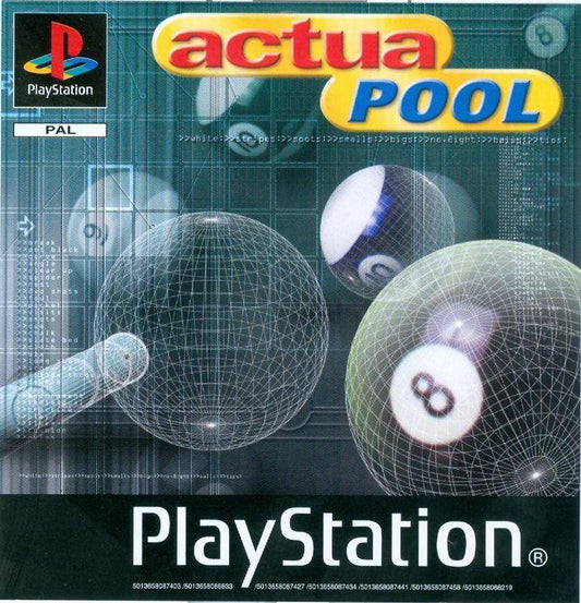PS1 - Actua Pool (Gebraucht)