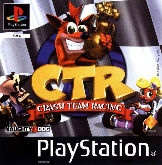 PS1 - CTR Crash Team Racing (Gebraucht)