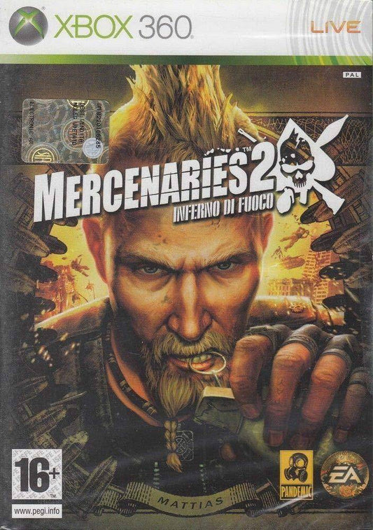 XBOX 360 - Mercenaries 2 World In Flames (Gebraucht)
