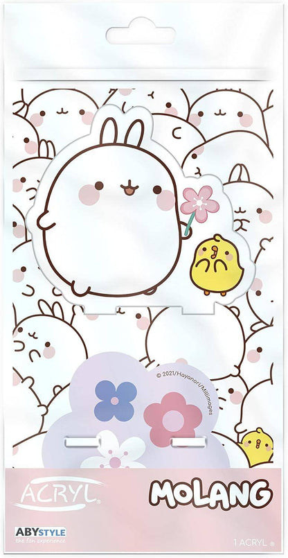 Molang - Acryl Aufsteller Blumen
