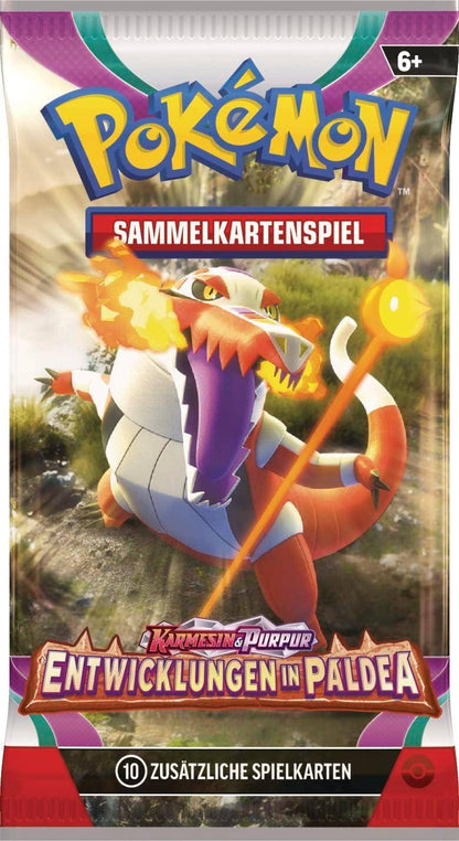 Pokémon - Booster Karmesin & Purpur: Entwicklungen in Paldea - DE
