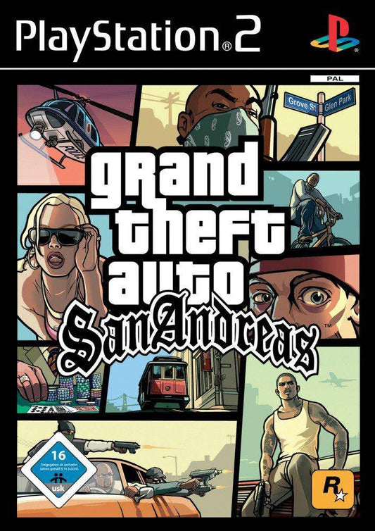 PS2 - Grand Theft Auto San Andreas (Gebraucht)