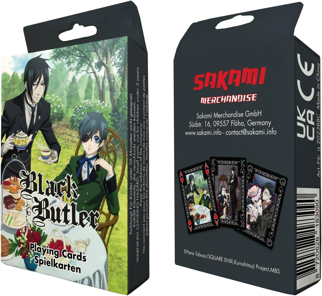 Black Butler - Spielkarten Charaktere
